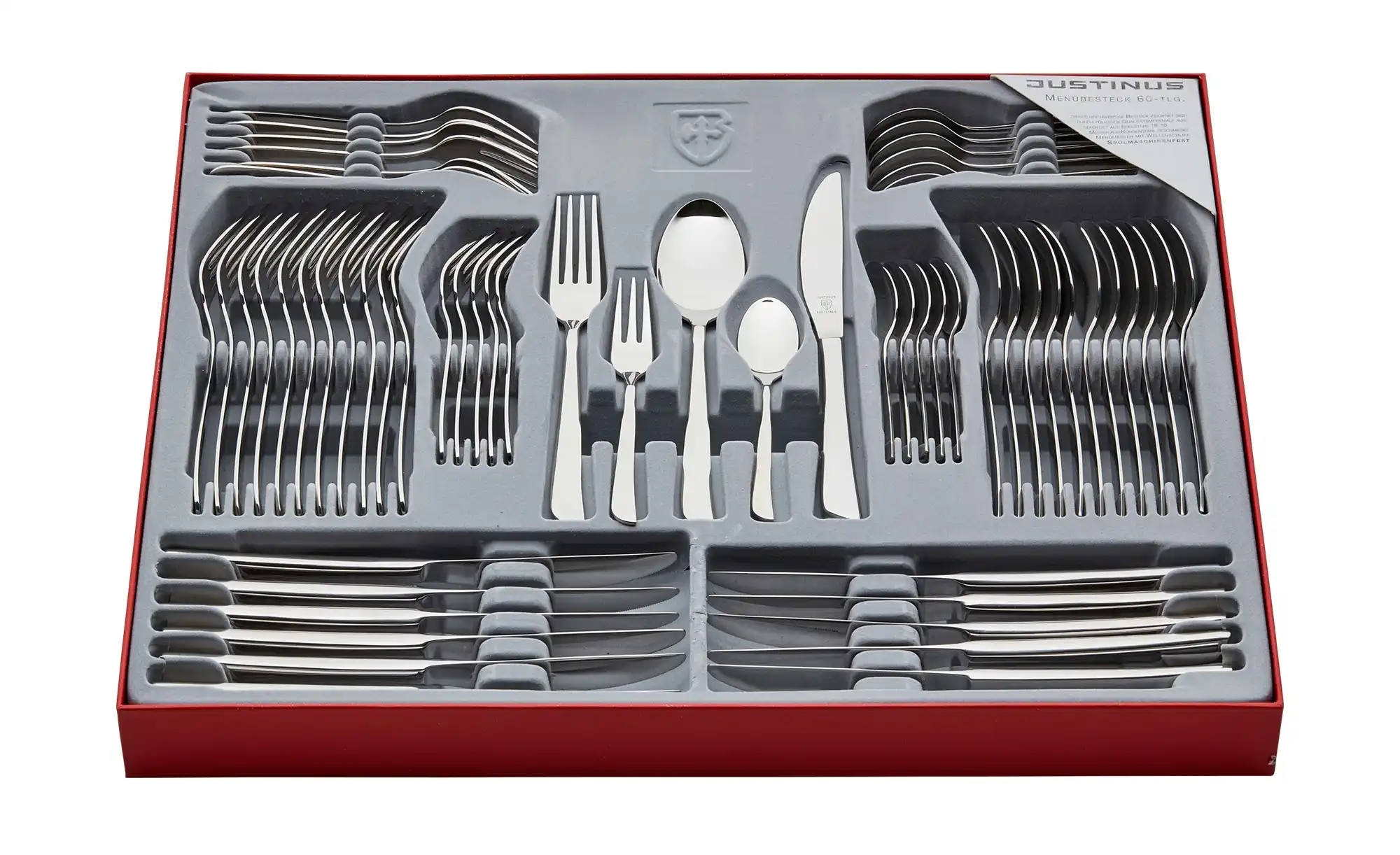 Justinus Besteckset, 60-teilig Twist