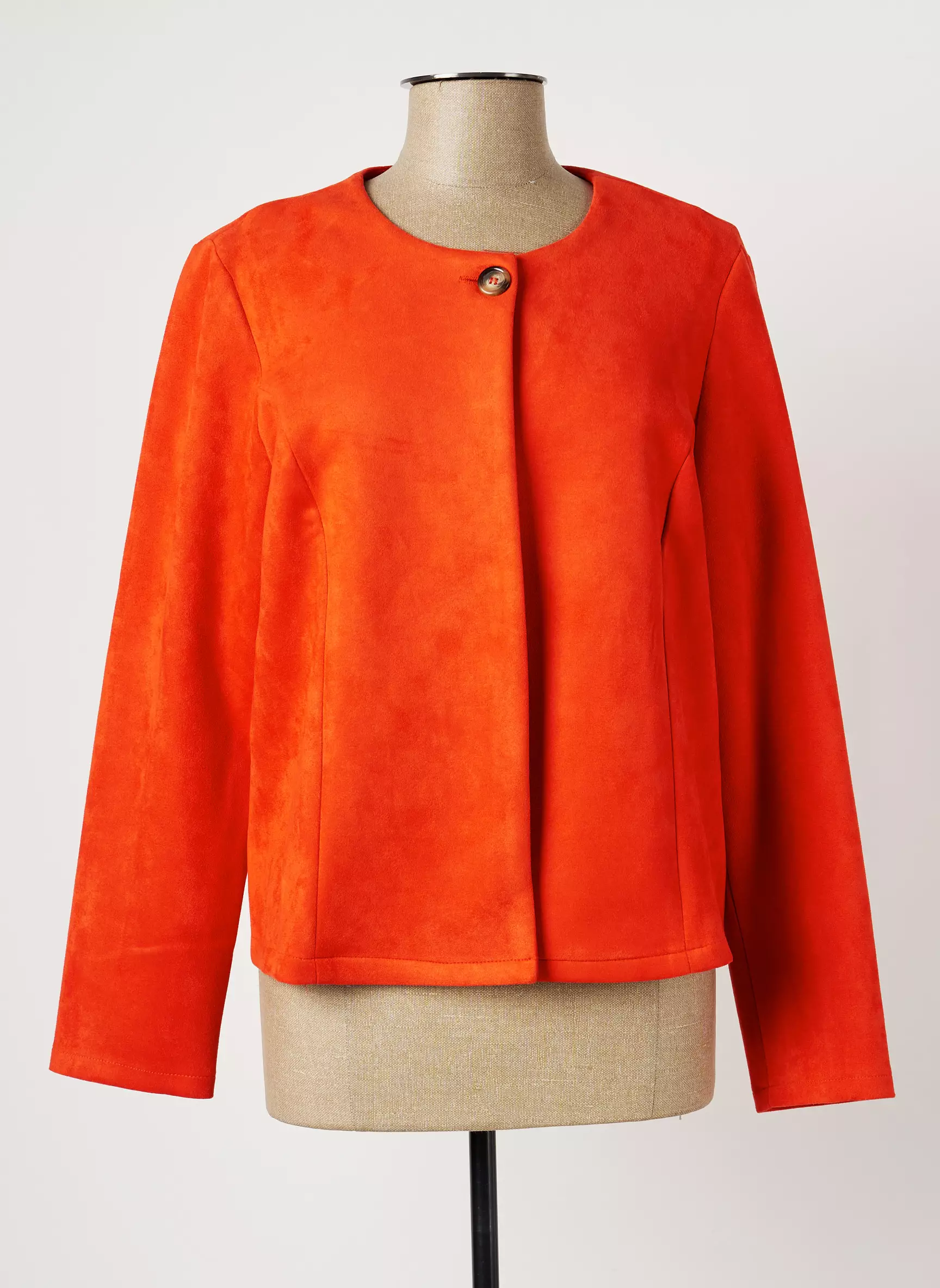 Multiples Vestecasual Femme couleur orange