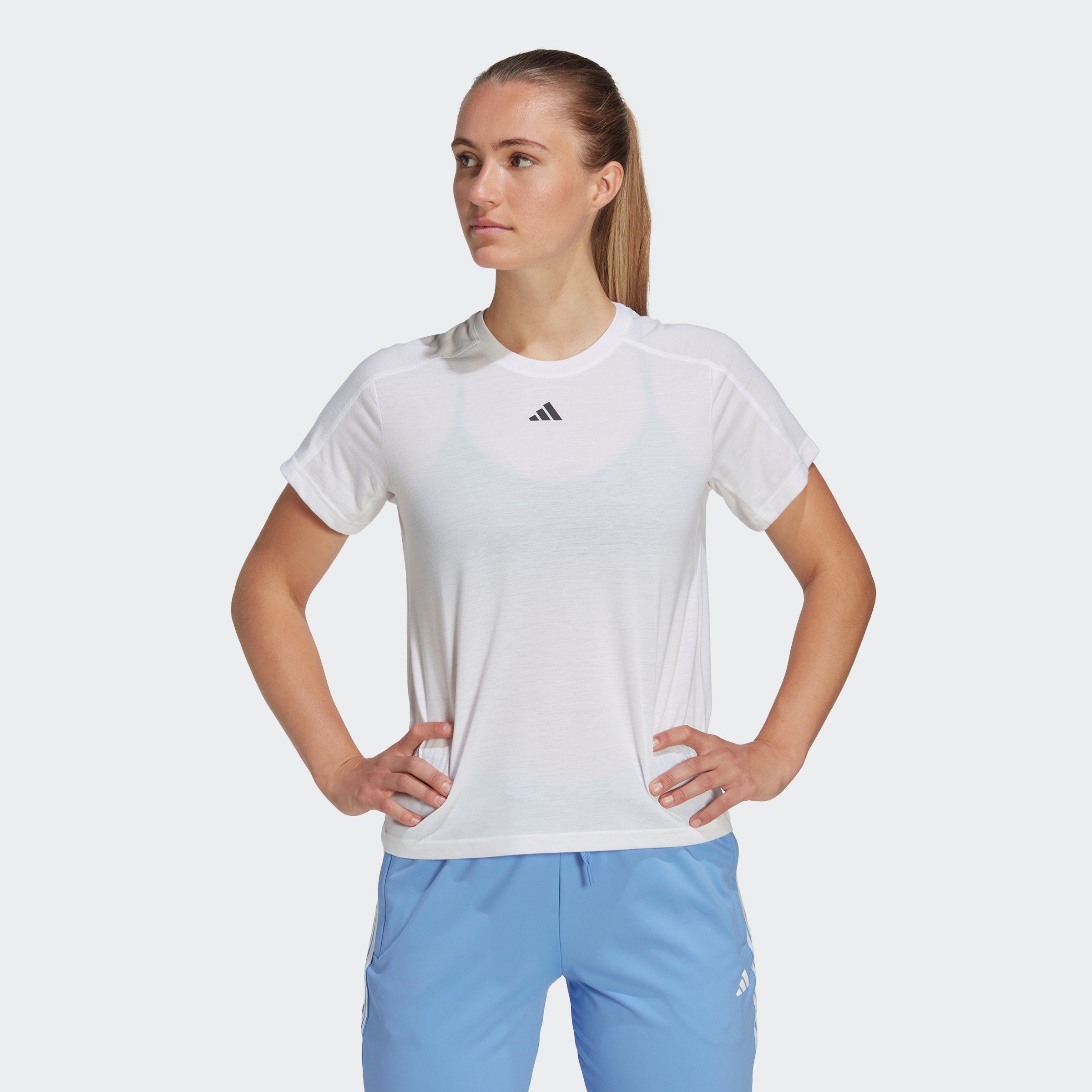 adidas Performance T-Shirt AEROREADY TRAIN ESSENTIALS MINIMAL BRANDING