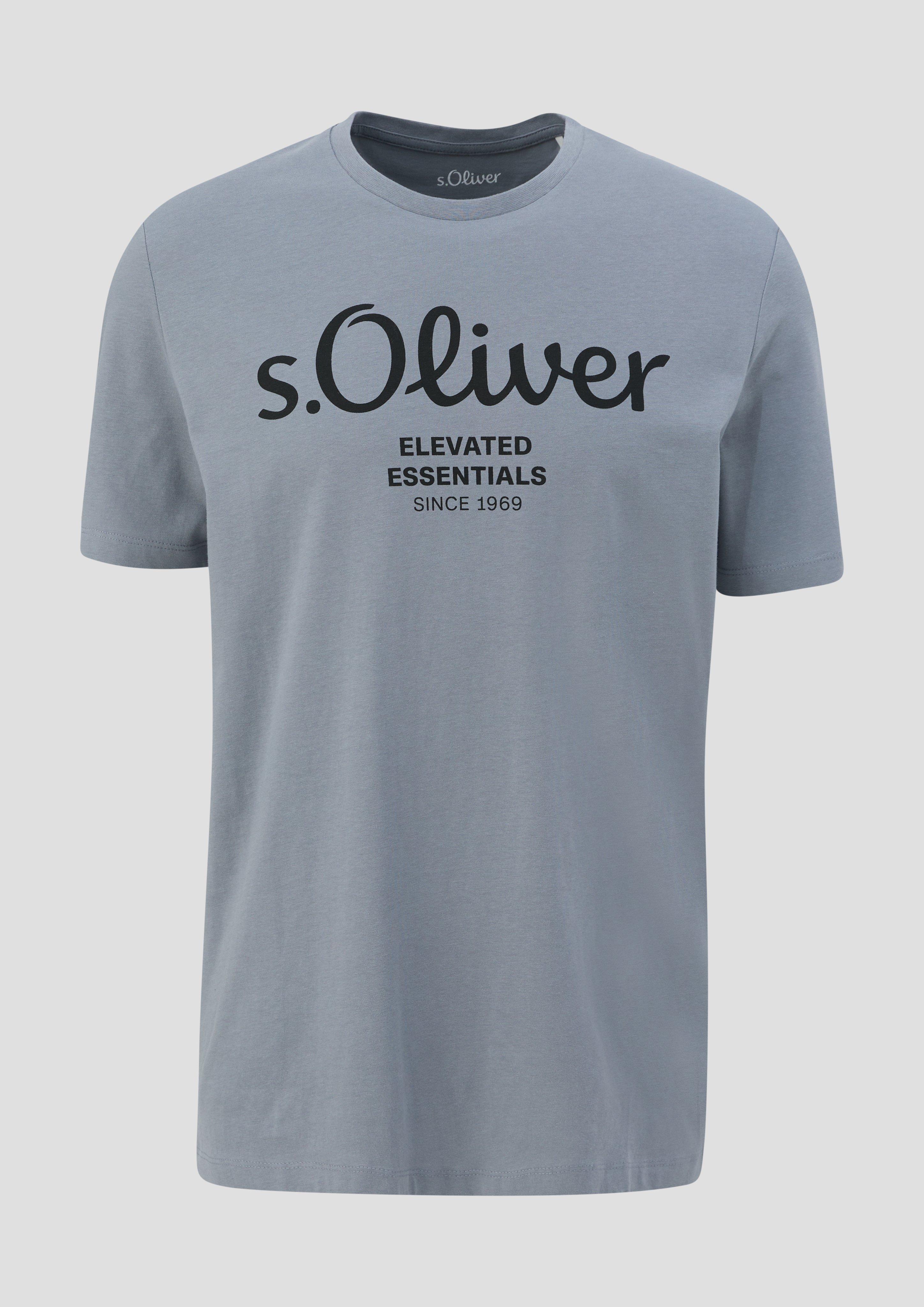 T-Shirt mit Label-Print  2139909-95D1