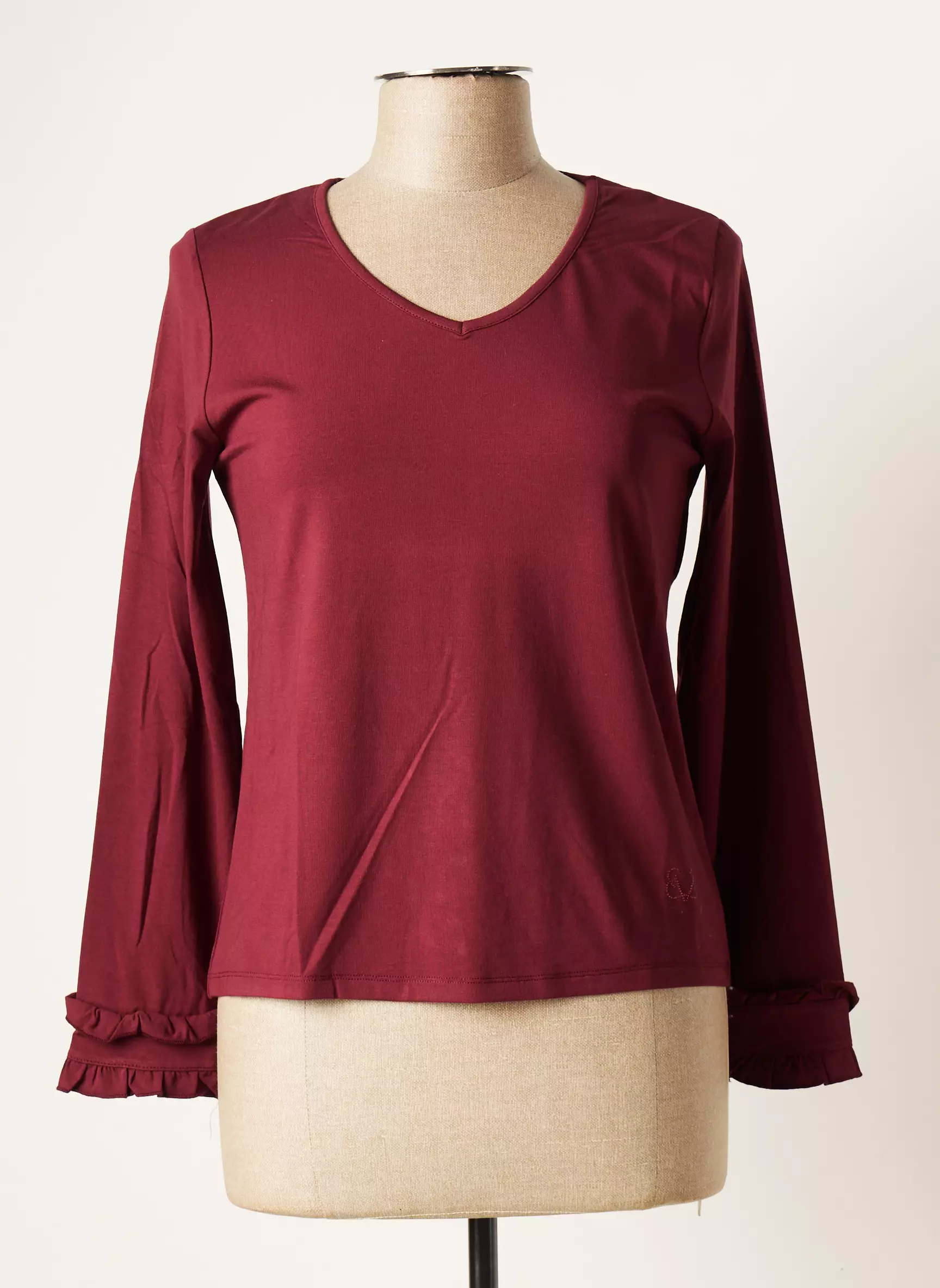 Paul Brial Polos Femme couleur rouge