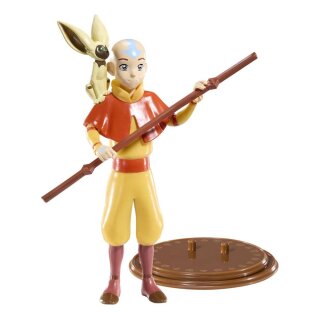 Avatar - Der Herr der Elemente Bendyfigs Biegefigur Aang 18 cm