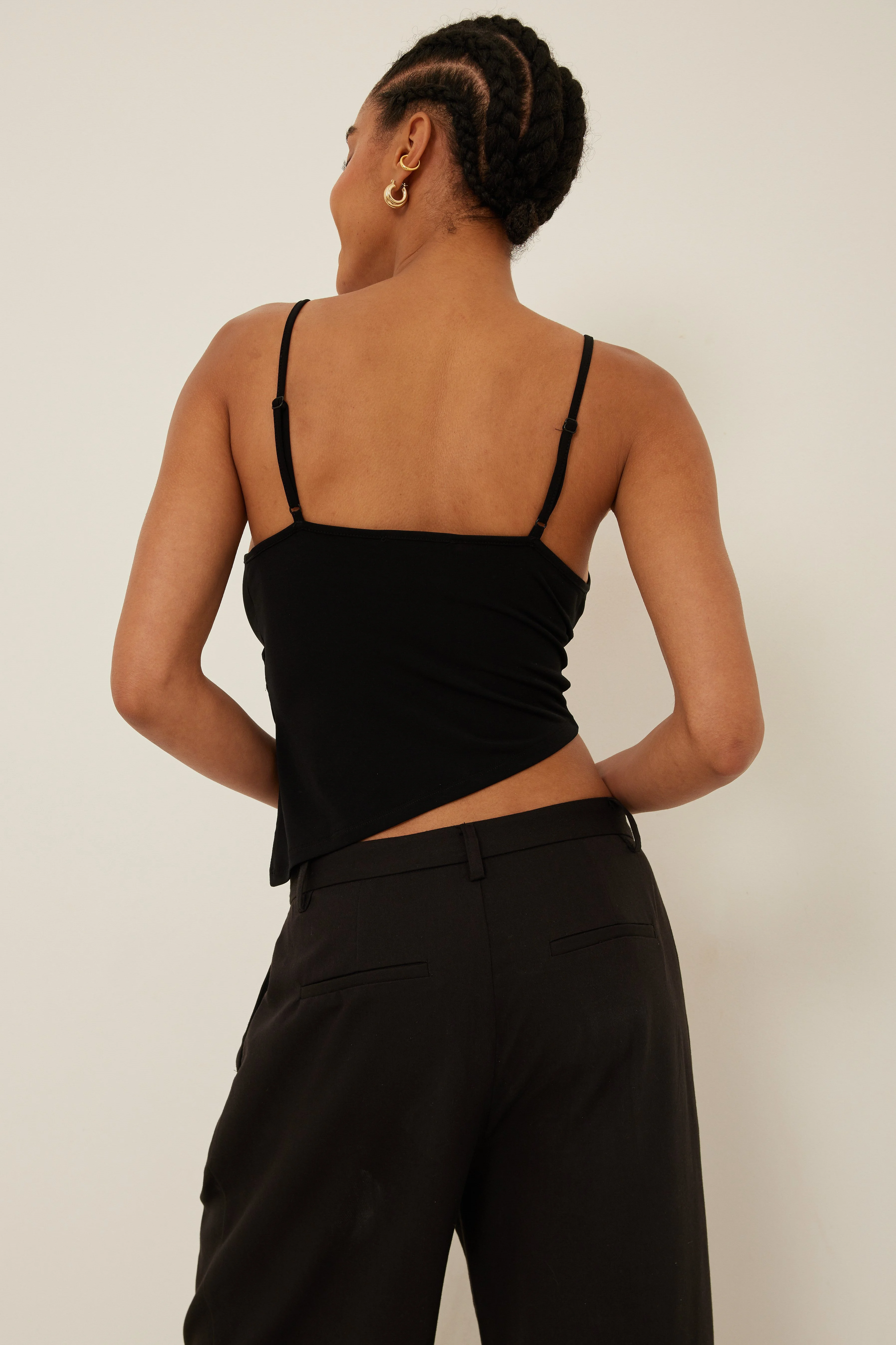 Top mit Spitzendetail