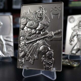 Magic the Gathering Metallbarren Garruk Wildspeaker Limited Edition (versilbert)
