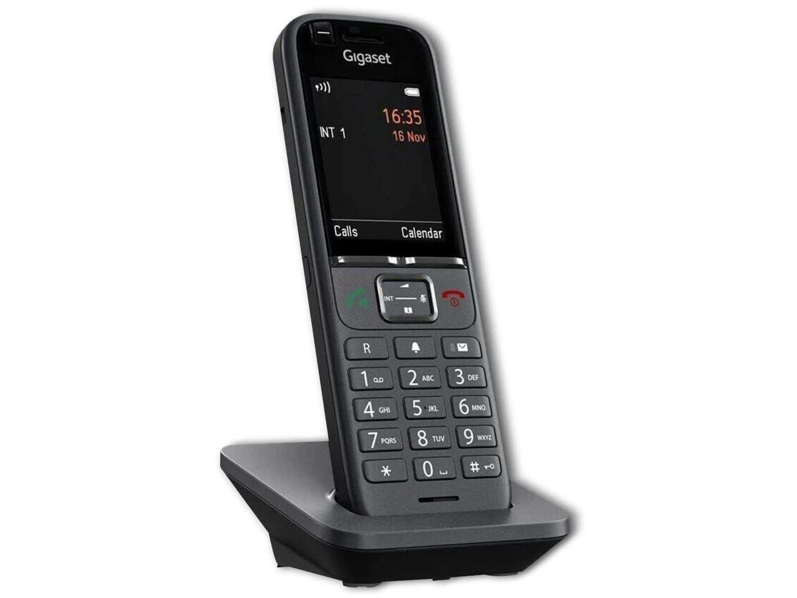 Gigaset GIGASET Telefon Pro S700H, schwarz Schnurloses DECT-Telefon