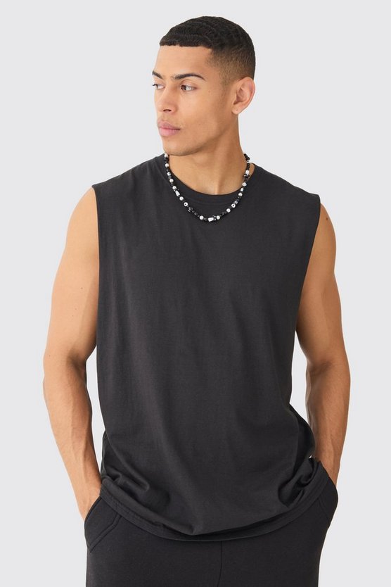 Oversize Tanktop mit Print