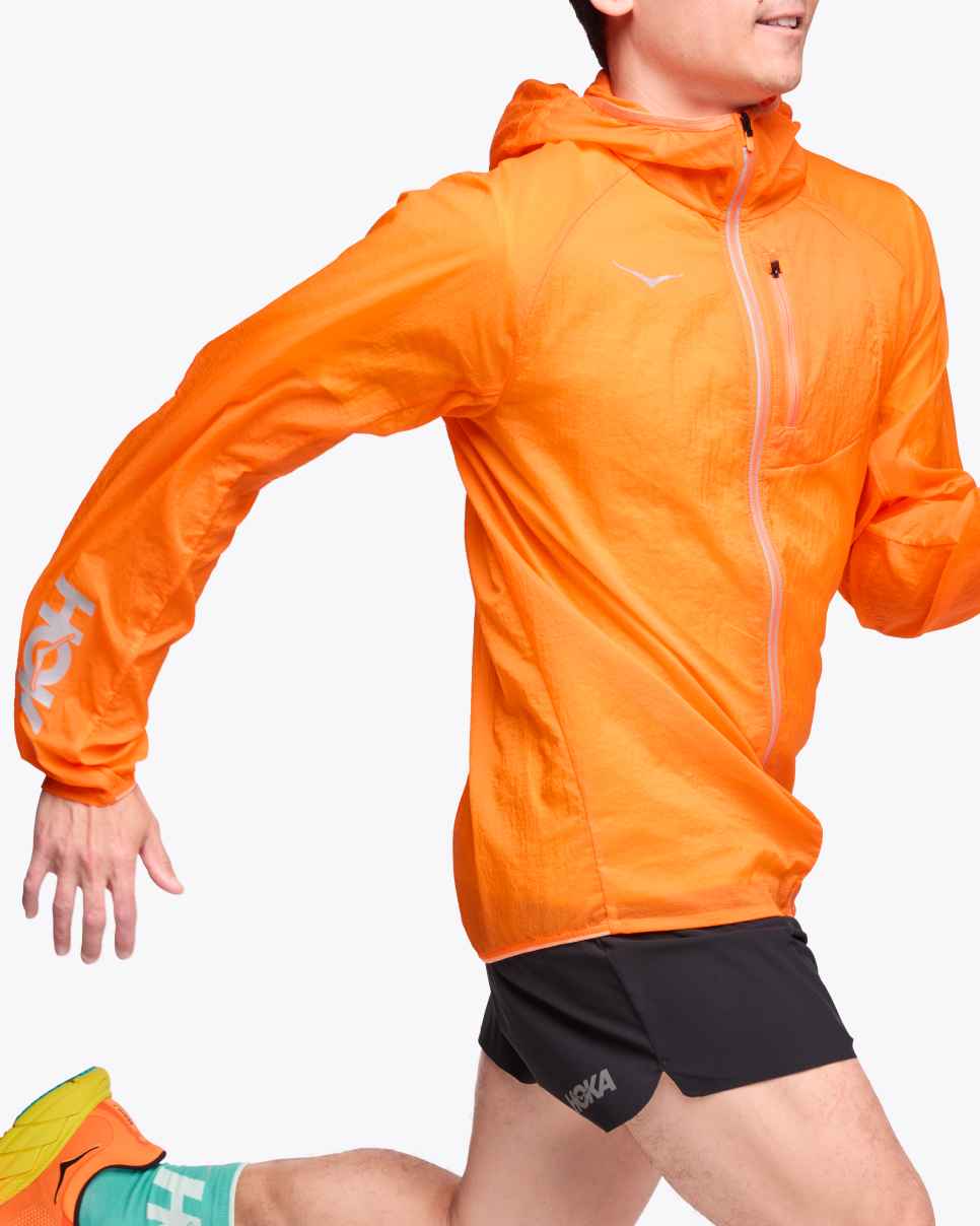 Skyflow Viz Jacket Electric Tangerine