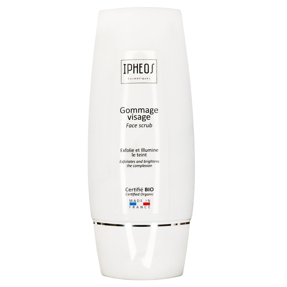Ipheos Gel exfoliant Gommage visage Certifié Bio