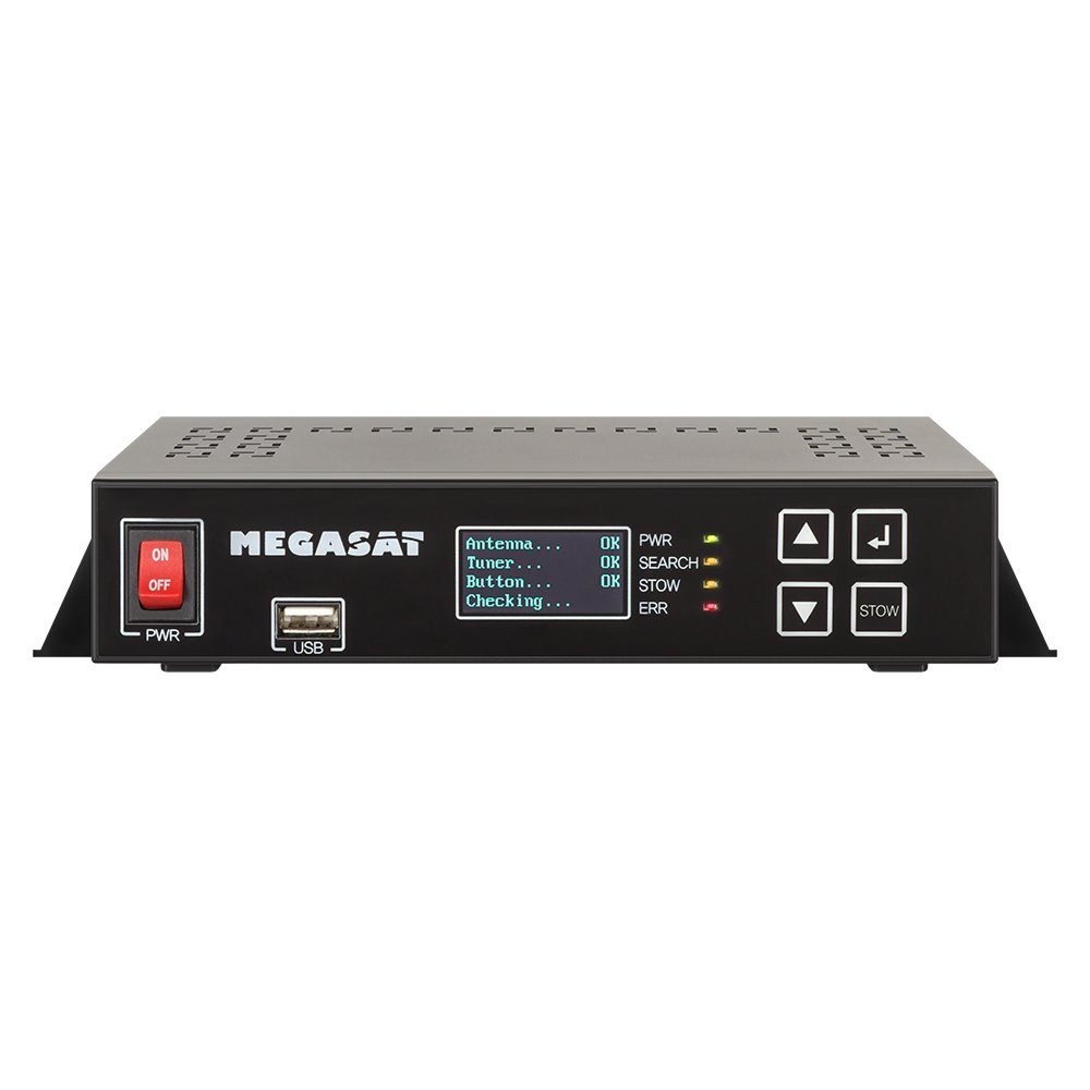 Megasat Traveller-Man 2 Vollautomatische Twin Satellitenantenne Sat System Camping Sat-Anlage