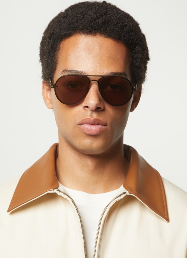 Tom Ford TOM FORD *FT0622 62 Harmaanruskea