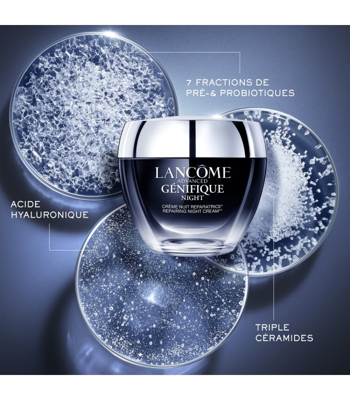 Lancôme-GÉNIFIQUE-Crème nuit réparatrice de la barrière cutanée