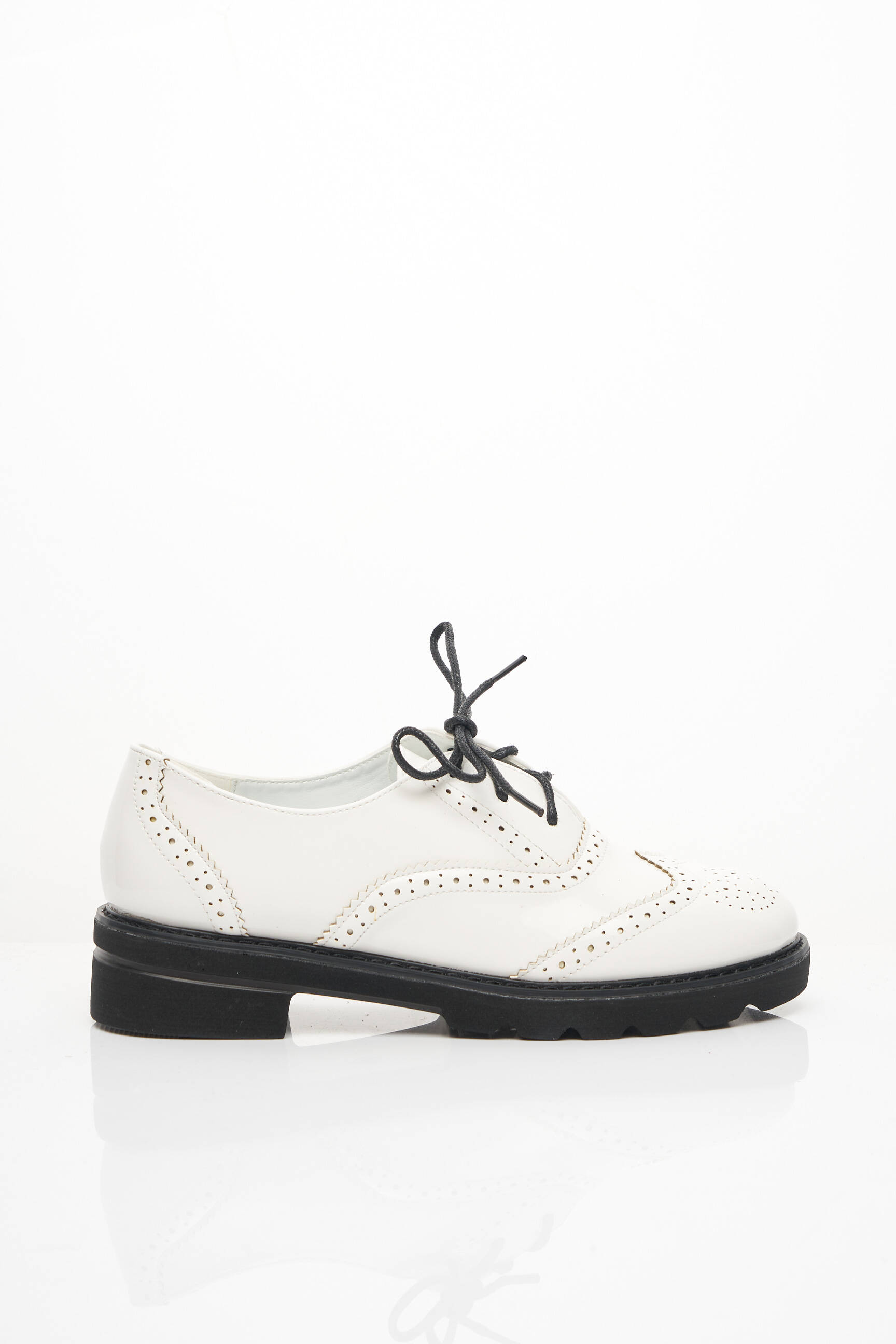 I Love Shoes Derby Femme couleur blanc