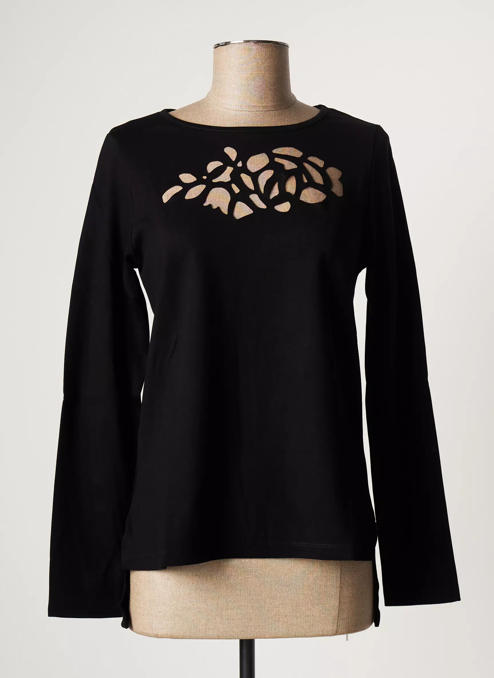 Maloka Tshirts Femme couleur noir