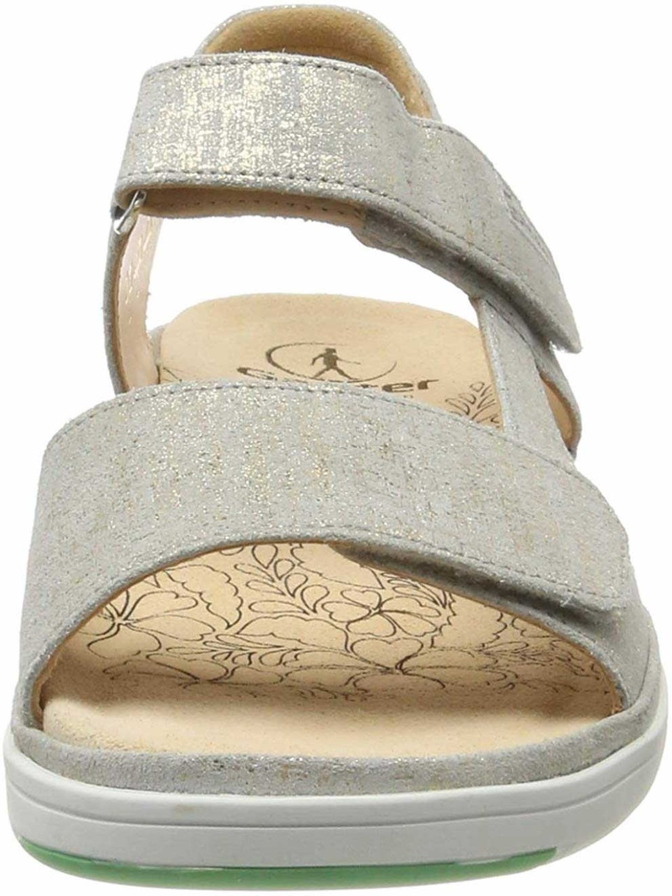 GANTER Riemchen Sandalen grau