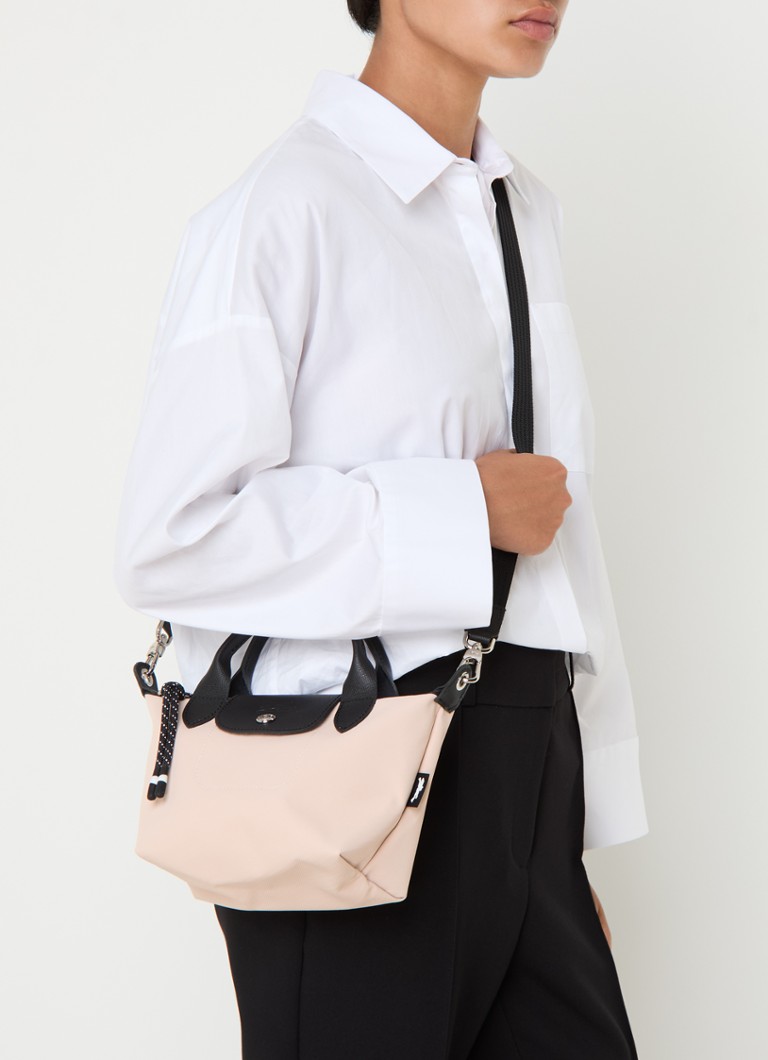 Longchamp Le Pliage energy handbag XS with leather details
