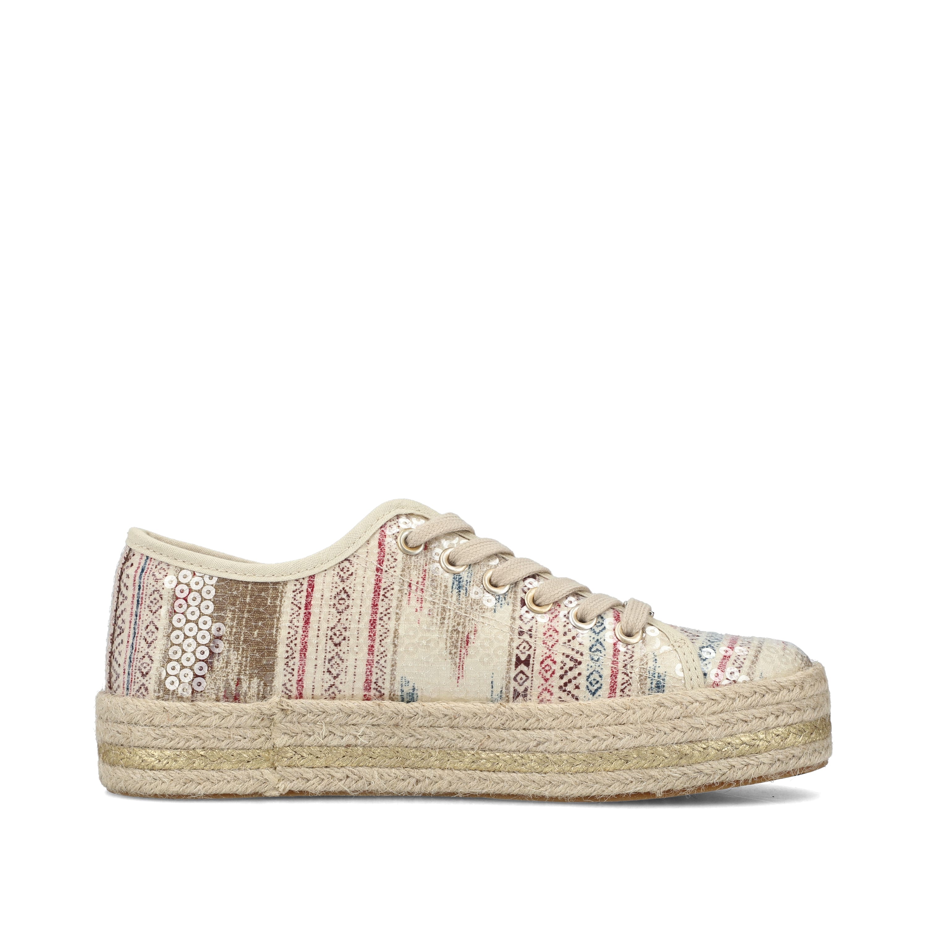 Rieker Damen Schnürschuhe hellbeige