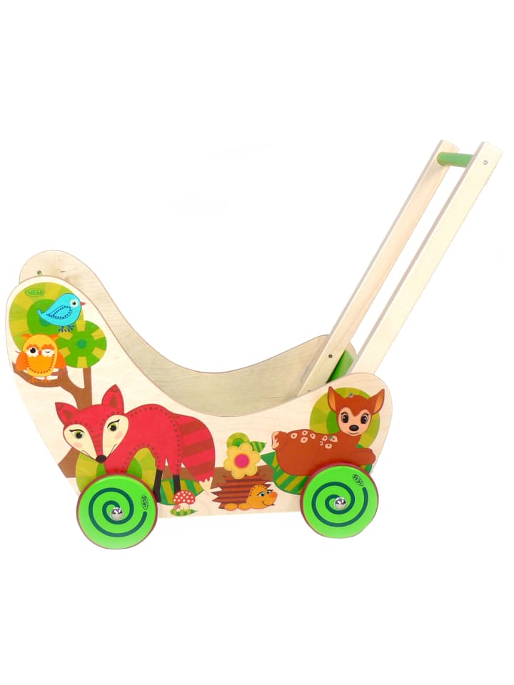 Hess Holzspielzeug  Puppenwagen 