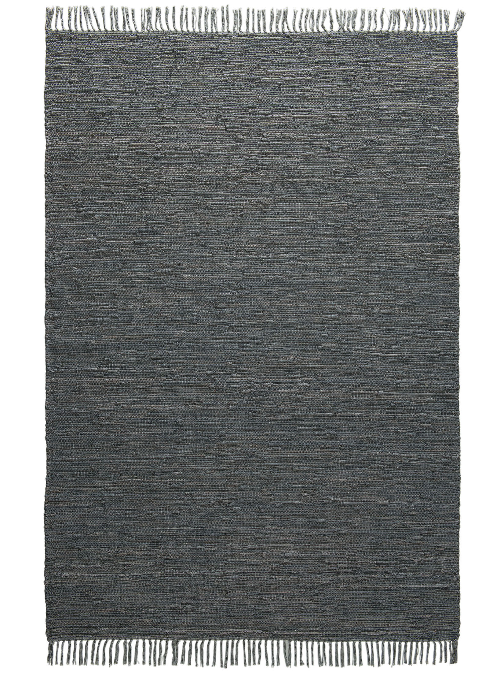Frösunda Baumwoll-Teppich, Anthrazit