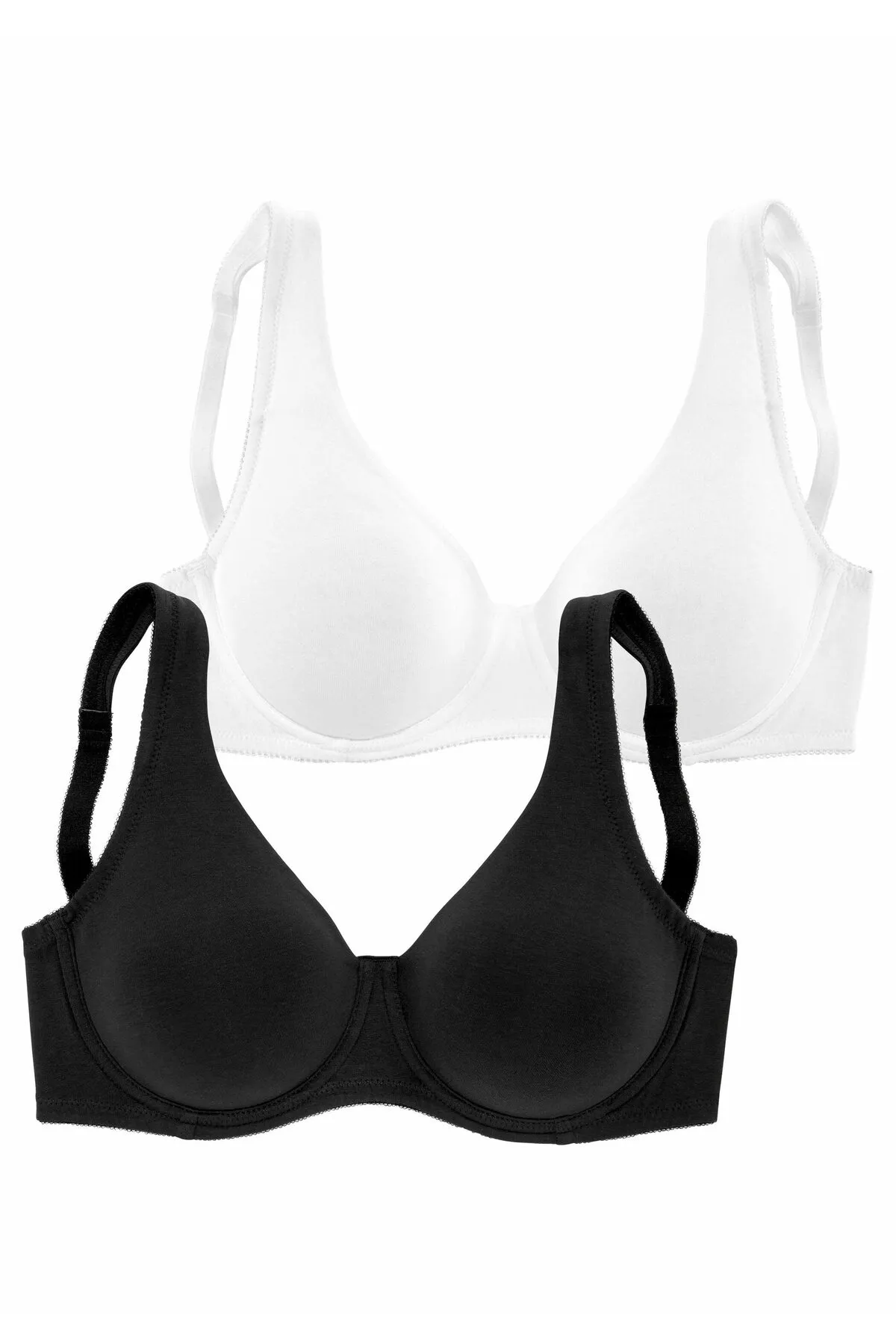 PETITE FLEUR  BH - Schwarz - Unifarben