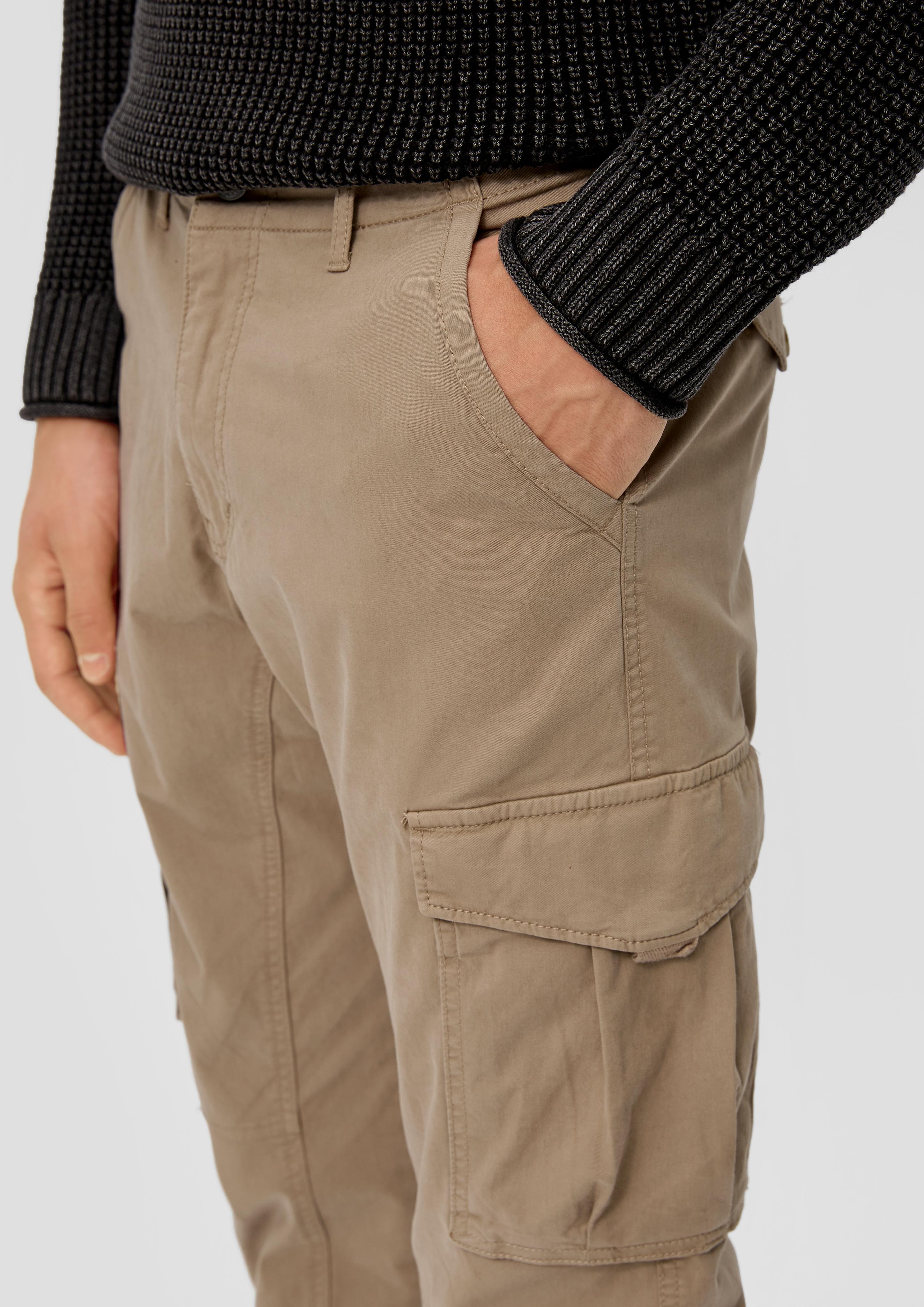 Slim: Cargohose mit Tapered Leg  2140451-8235