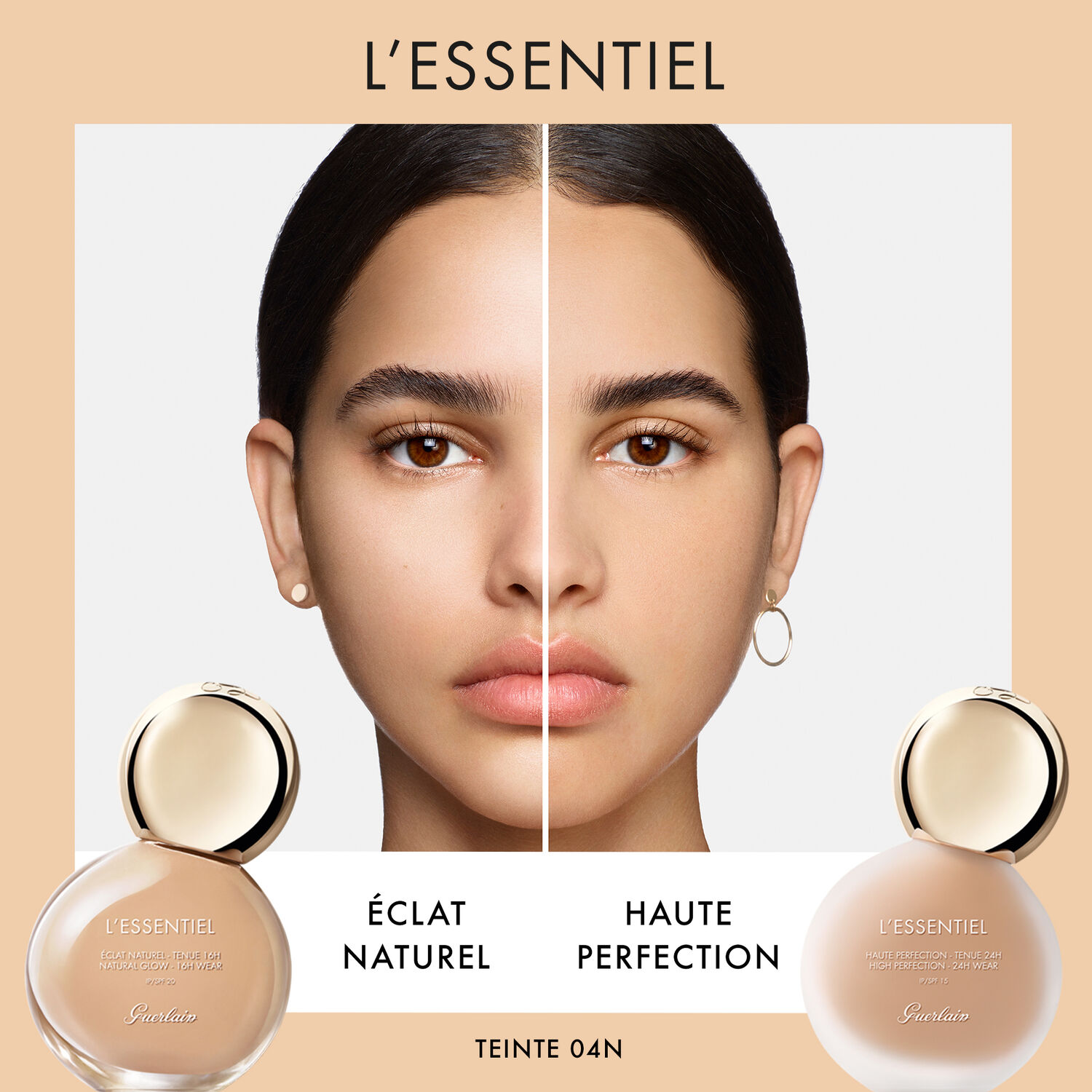 Guerlain L'Essentiel Fond de Teint Eclat Naturel Tenue 16h