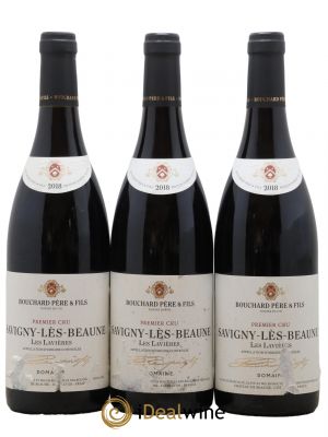 Savigny-lès-Beaune 1er Cru Les Lavières Bouchard Père & Fils  2018 - Lot de 3 Bouteilles