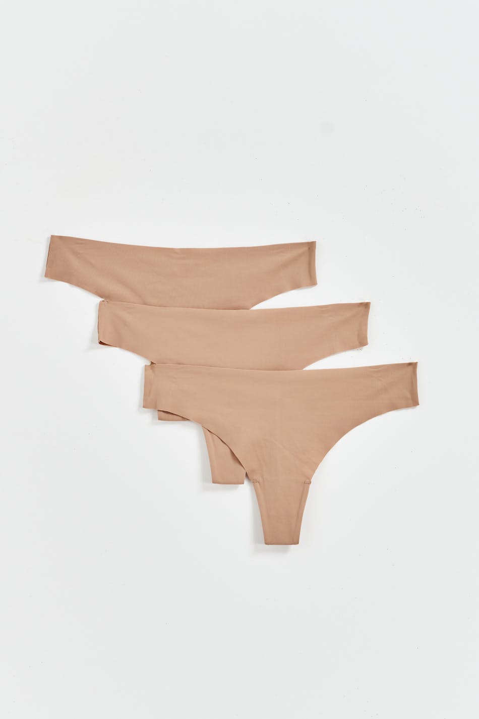 3-pack invisible thong