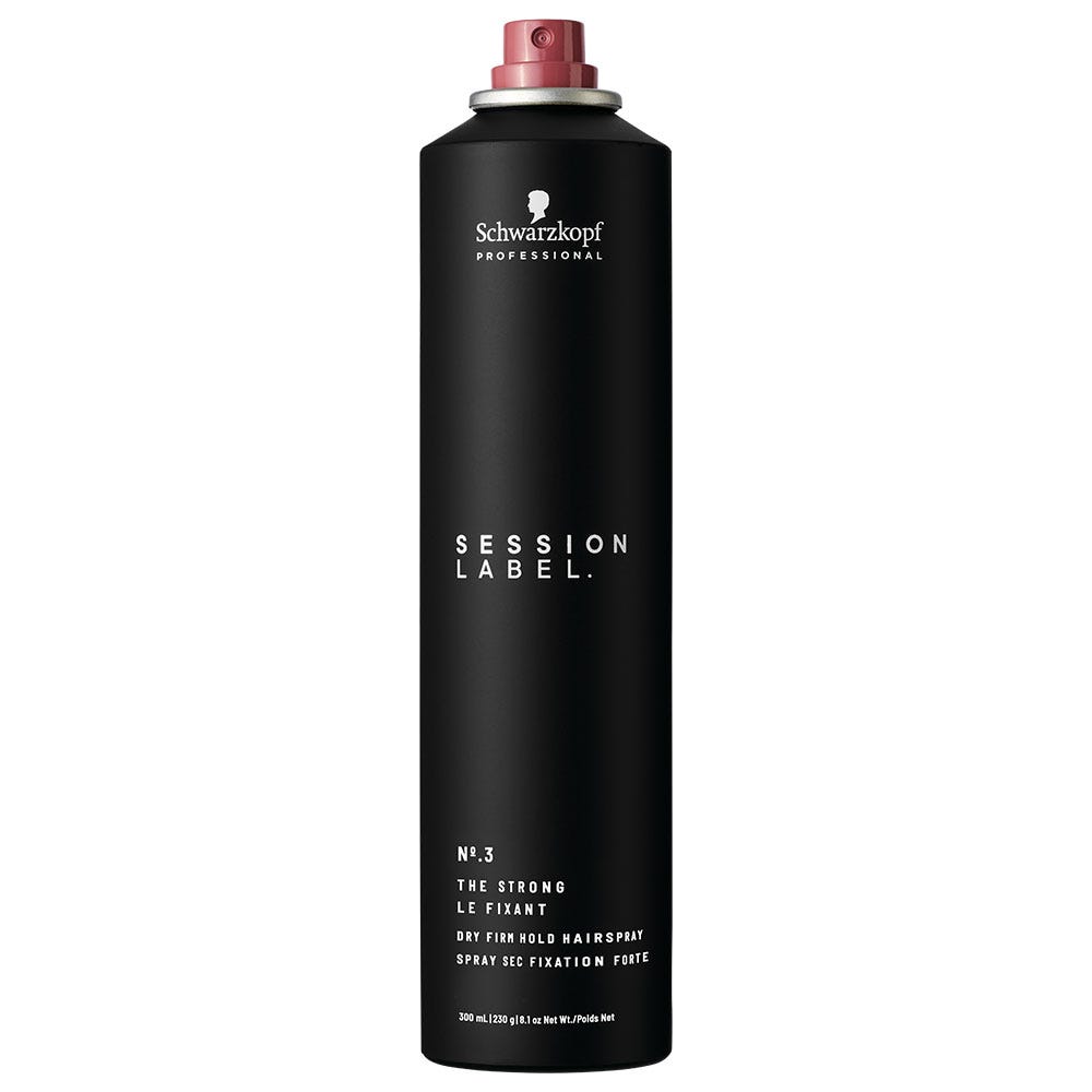 Schwarzkopf Session Label The Strong Dry Firm Hold Hairspray 300 ml