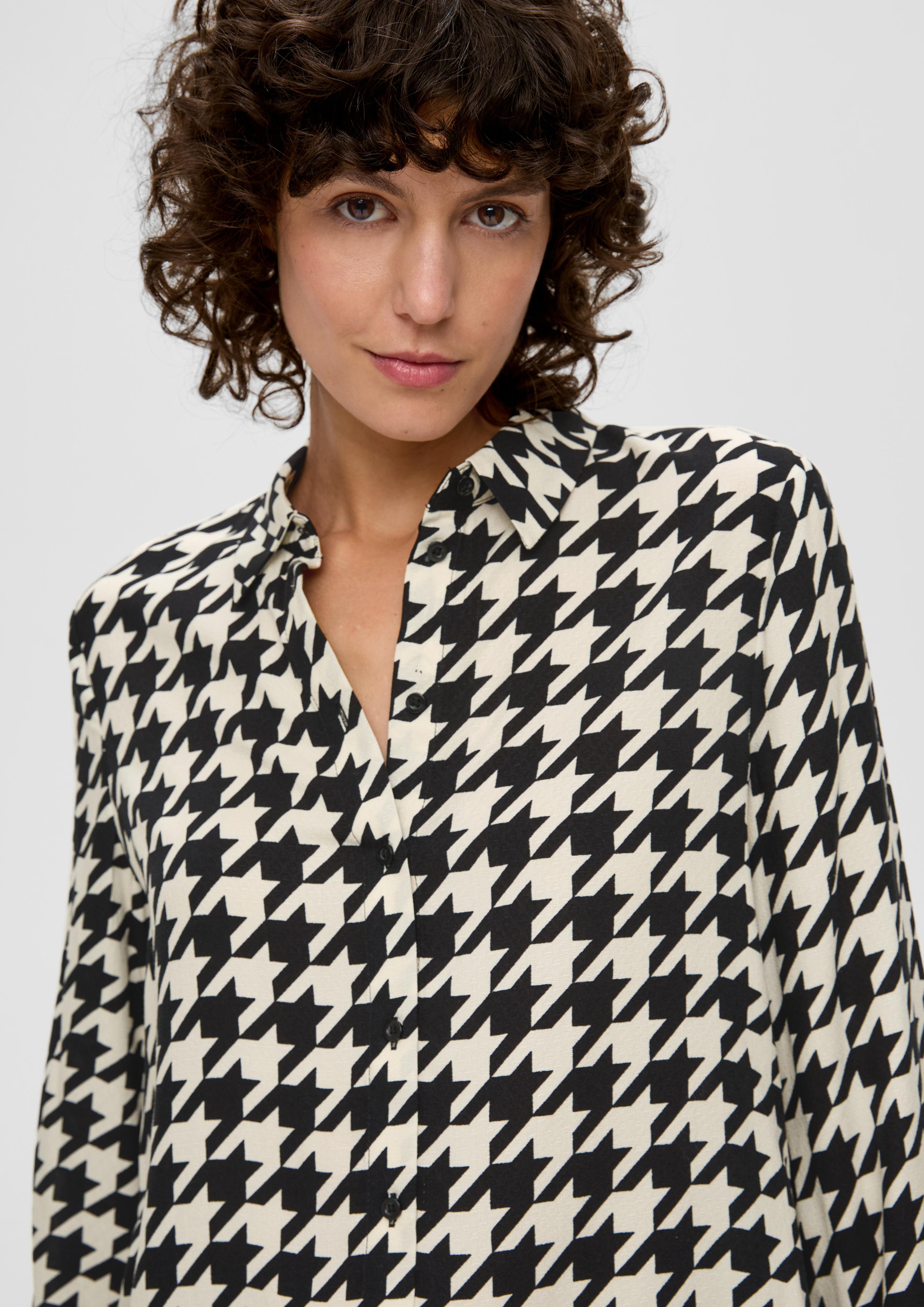 Bluse mit Allovermuster  2139059-99R3