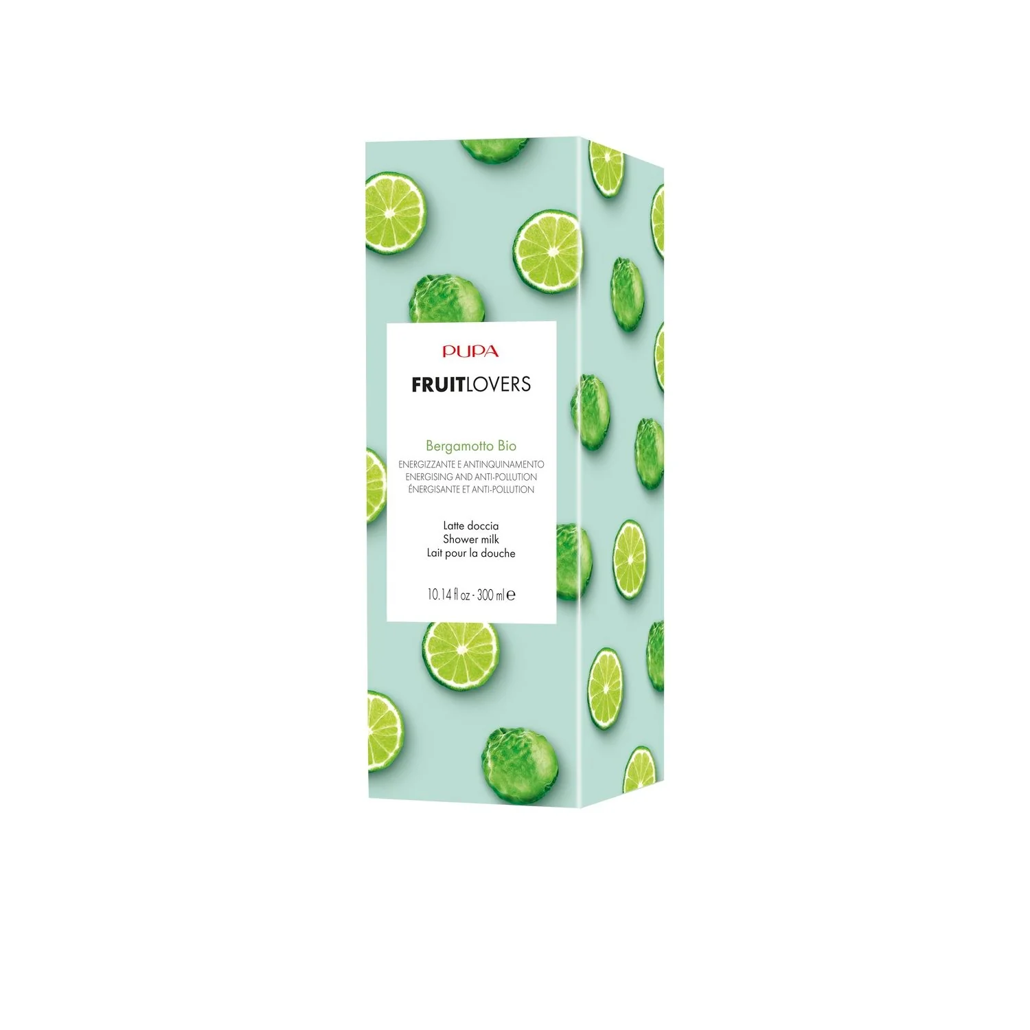 Sprchové mlieko Fruit Lovers Telové ošetrenia - organický bergamot - kúpeľ a sprcha