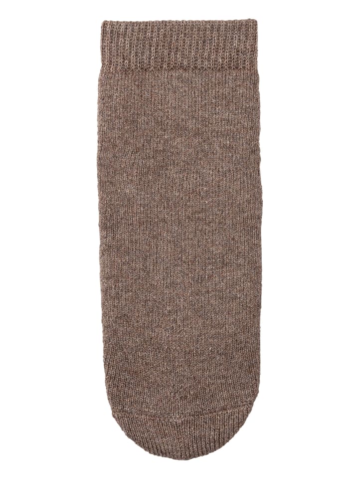 Sterntaler ABS Socken Wolle uni in braun mel. günstig kaufen