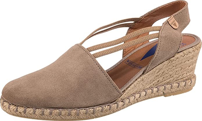 VERBENAS Klassische Sandalen taupe Maika Mahon
