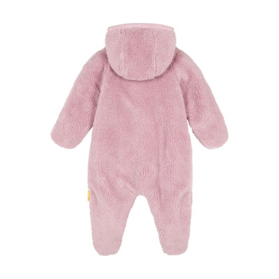 Einteiler Fleece, rosa für Mädchen