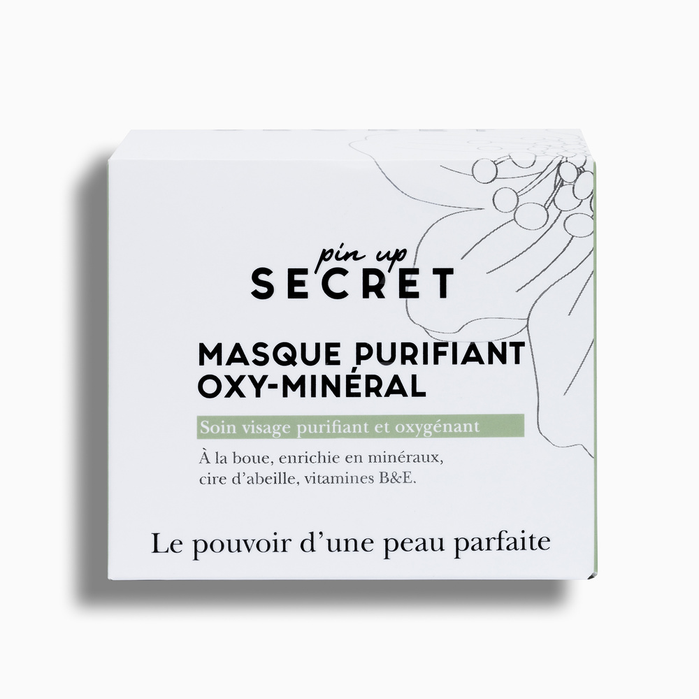 pin up secret MASQUE OXY MINERAL soin visage