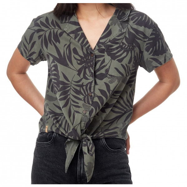 tentree - Women's Meander Tie Front Shirt - Bluse