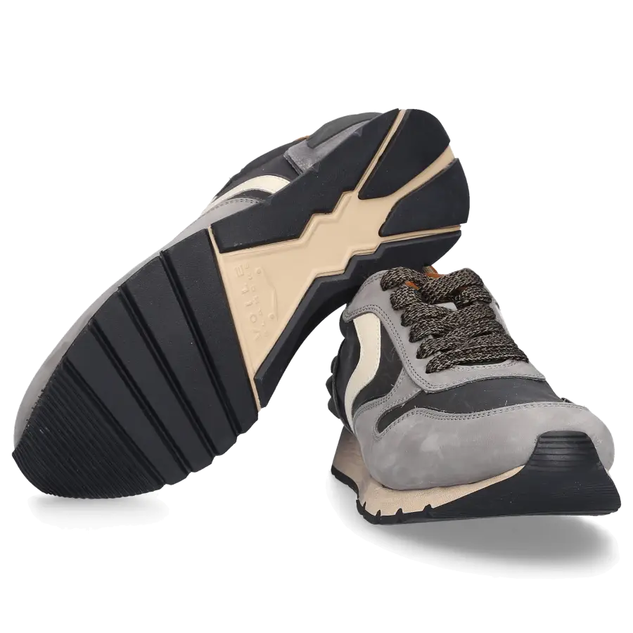 VOILE BLANCHE - Sneaker low LIAM POWER Gefüttert - grau