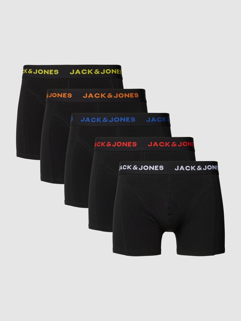 Trunks im 5er-Pack Modell 'BLACK FRIDAY' in schwarz