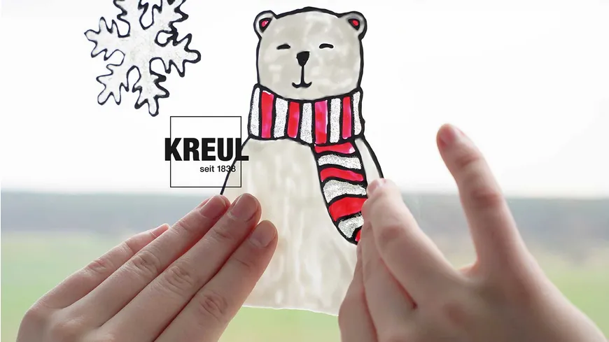 KREUL Window Color Set Hello Winter 400 ml