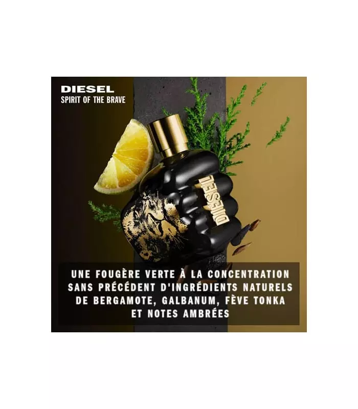 SPIRIT OF THE BRAVE Eau de Toilette Fraiche et Boisée par Neymar Jr. x Diesel Parfums