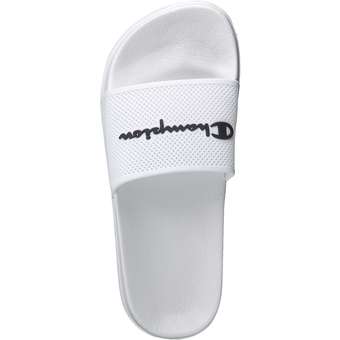 Champion Slide Daytona Badepantolette in weiß