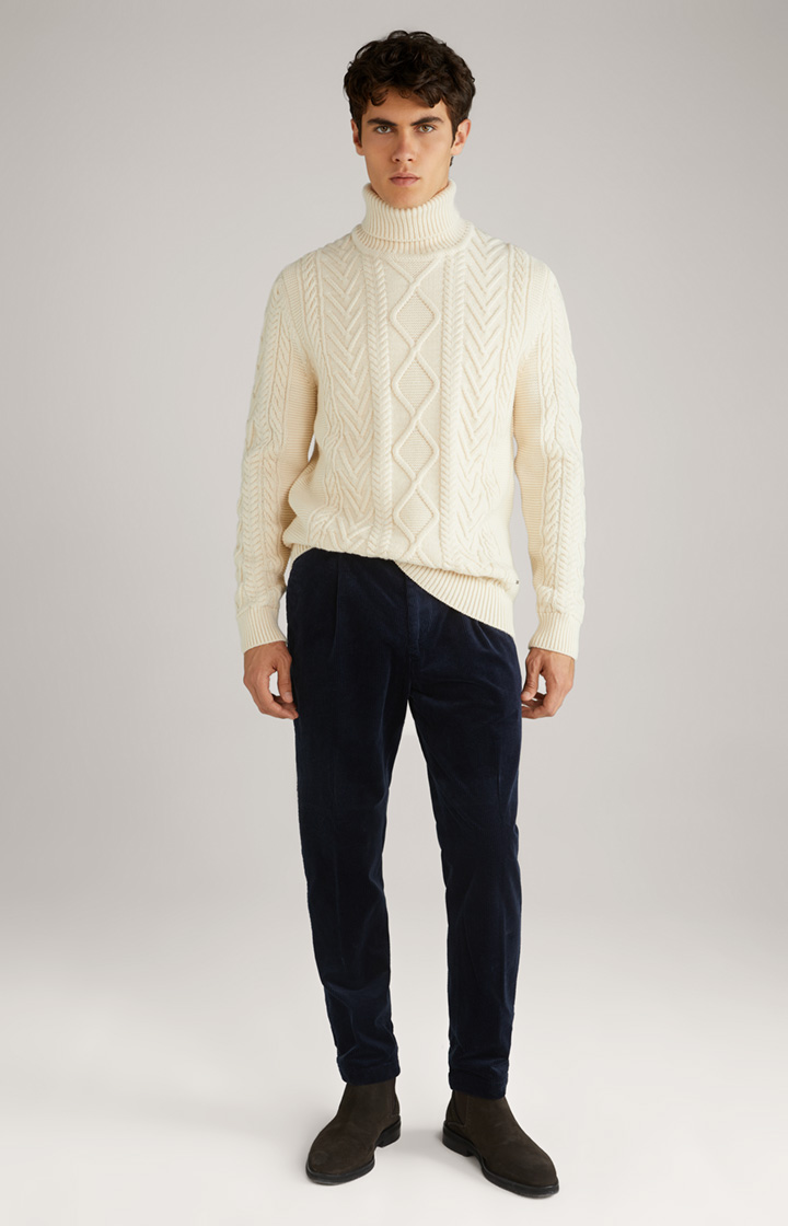 Cordhose Lester in Dunkelblau