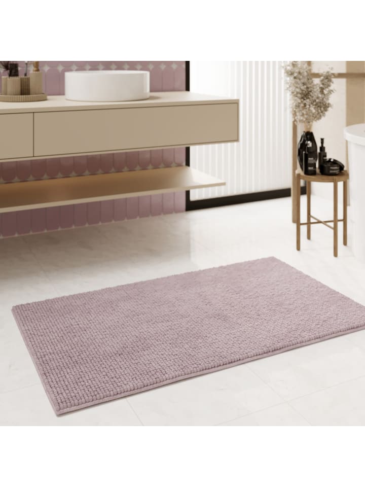 Wecon Home Badteppich Balu in flieder rosa günstig kaufen