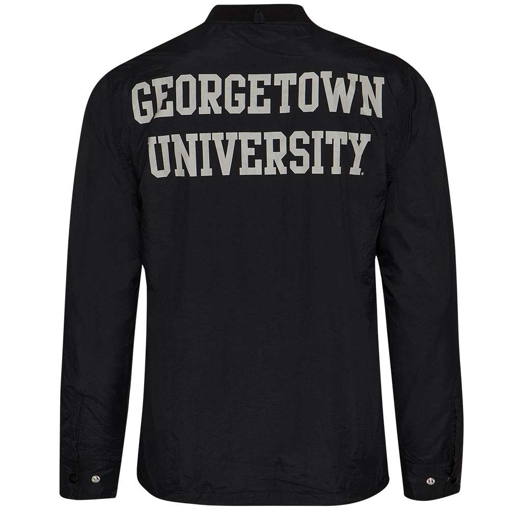 Mitchell & Ness Georgetown University Herren Coach Jacke BFJKAJ18027-GTWBLCK