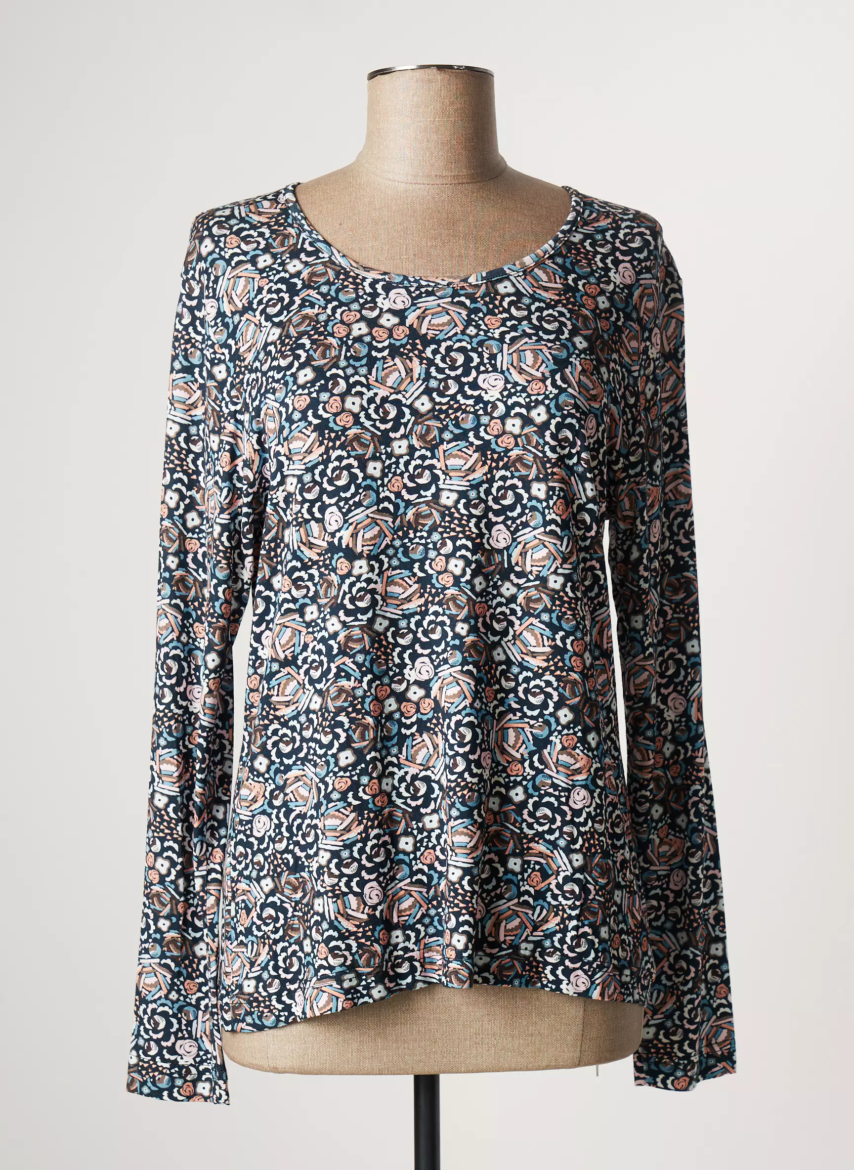 Griffon Tshirts Femme couleur bleu