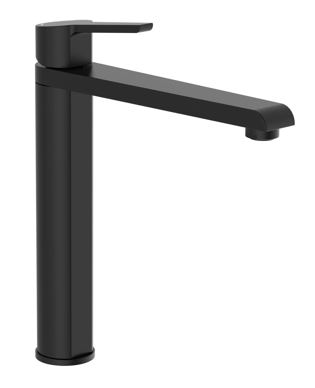 Schütte VITA Spültischarmatur, 360 Grad schwenkbarer Wasserhahn Küche, Küchenarmatur Schwarz