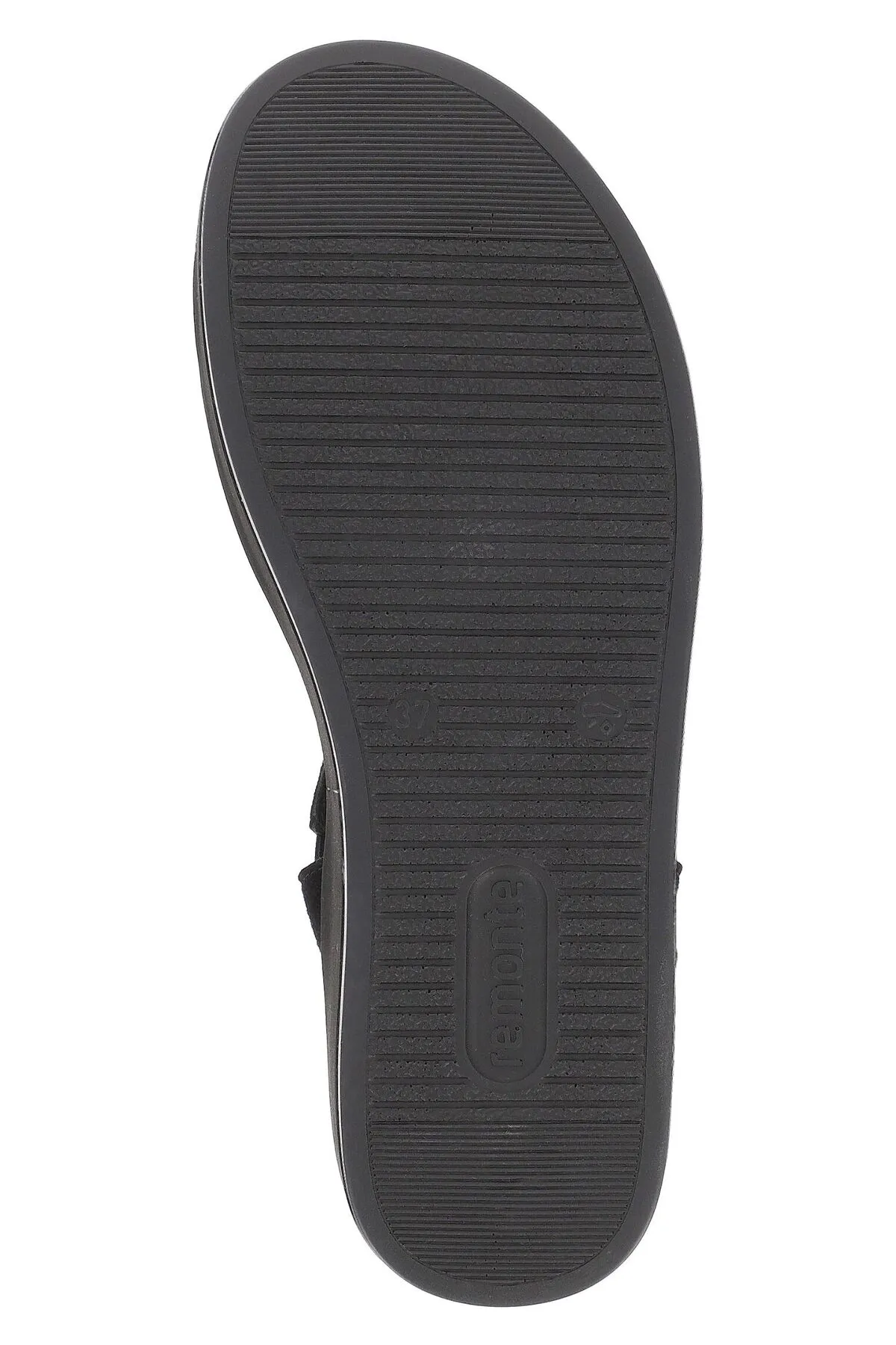 Remonte  Sandalette - Schwarz - Flacher Absatz