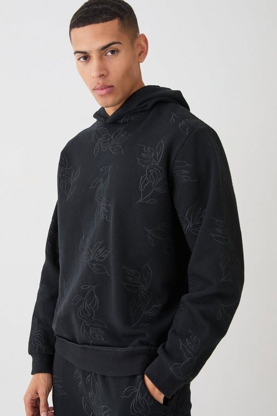 Bestickter Hoodie
