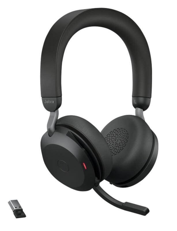 Jabra Evolve2 75 Verkabelt / Kabellos Stereo Headset Kopfbügel Bluetooth Schwarz