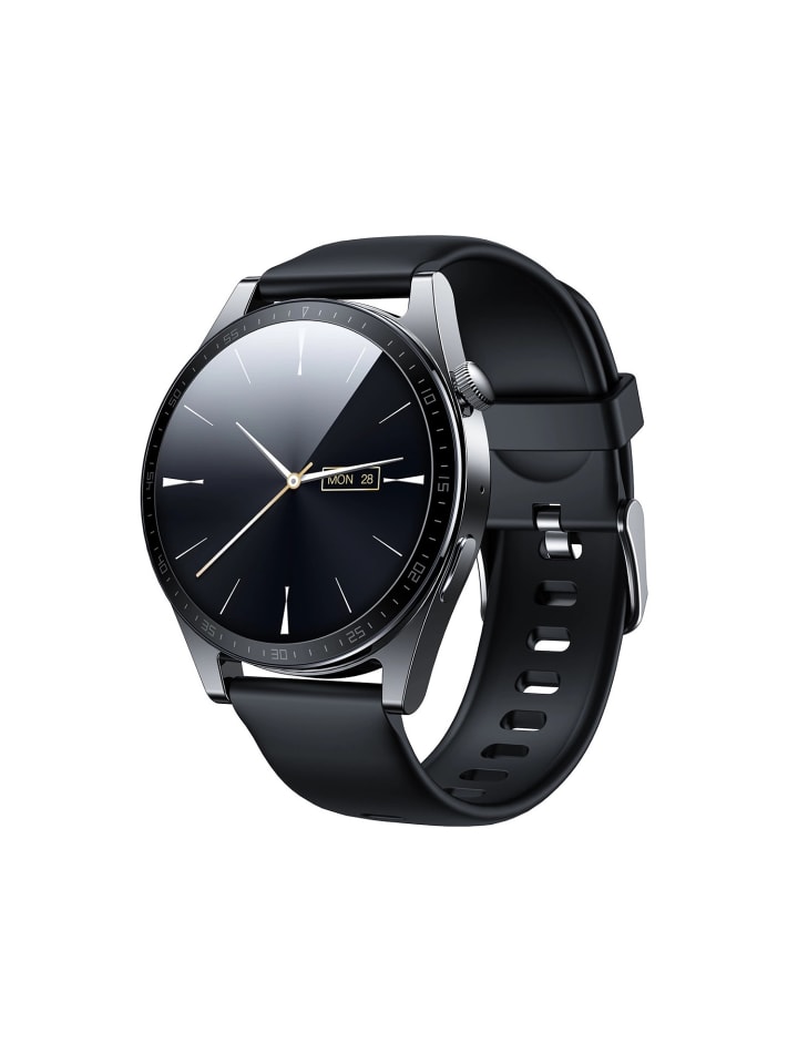 COFI 1453 Joyroom Smartwatch FC2 Classic Series mit Anrufannahmefunktion in Schwarz günstig kaufen onesize