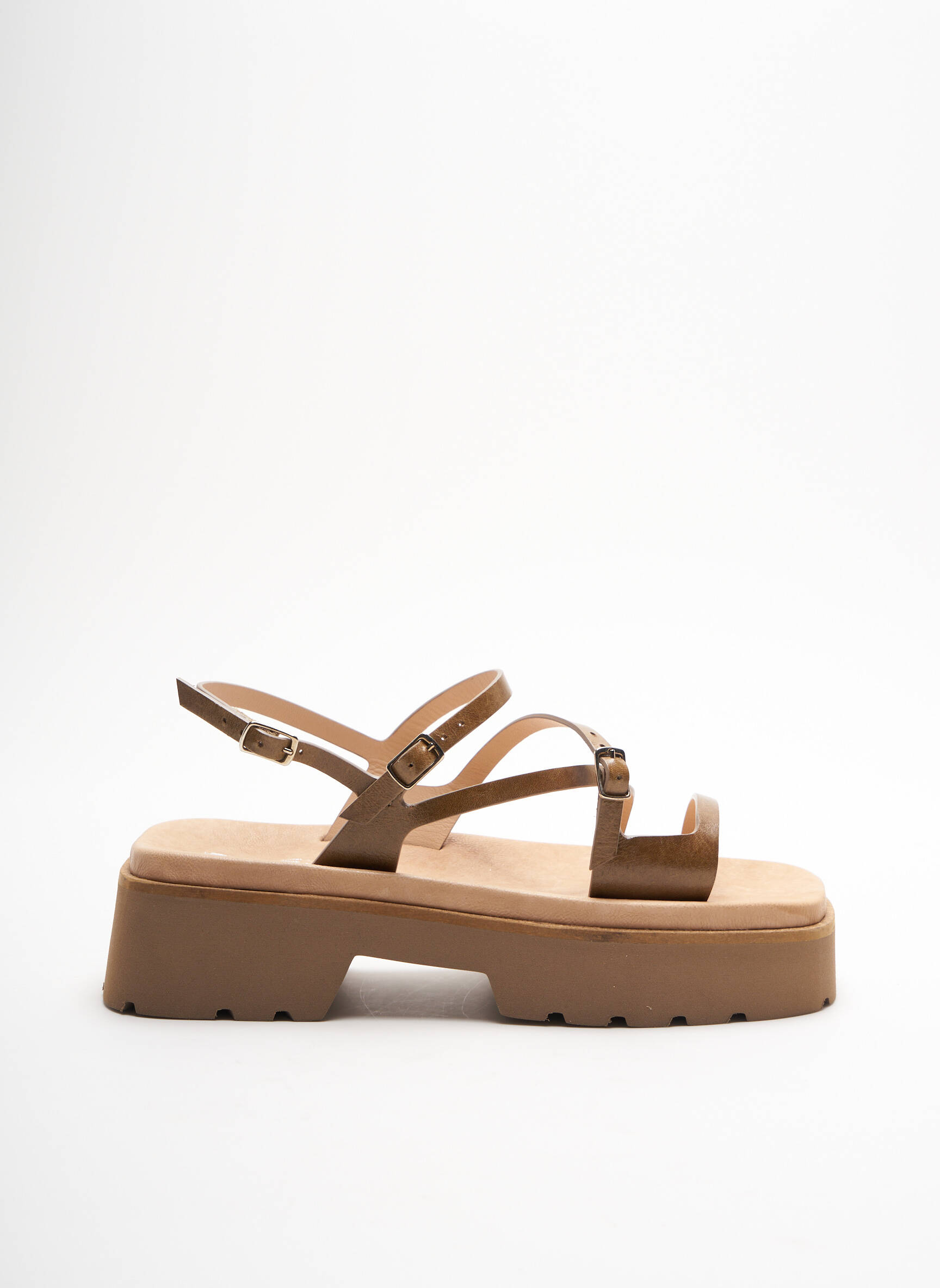 Fru It Sandales Nu Pieds Femme couleur vert